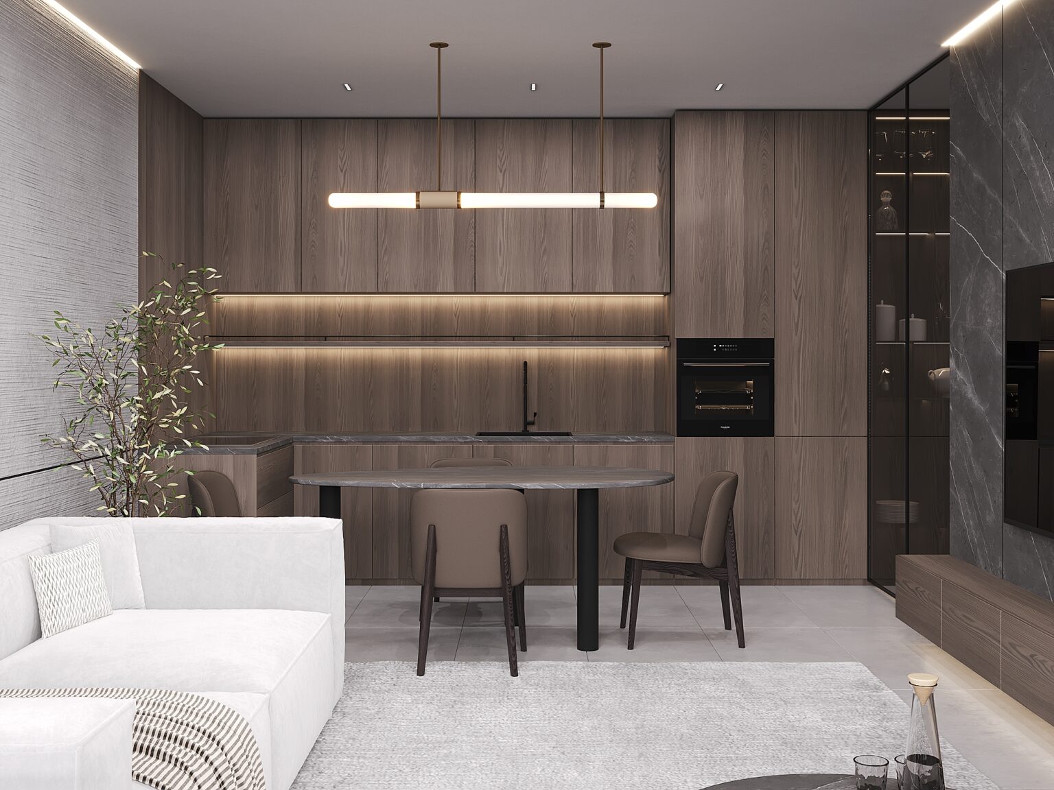 living + kitchen 1